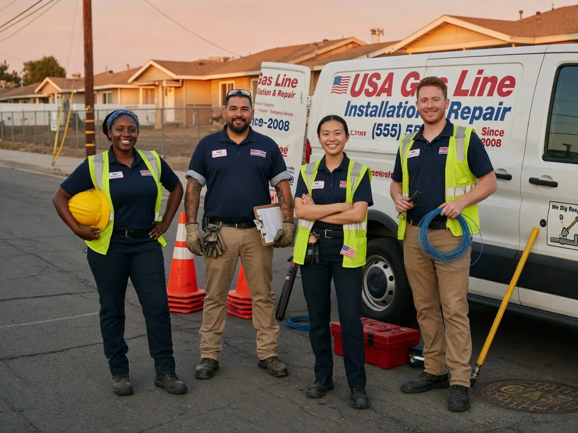 Gas Line Installation company in Alba, PA